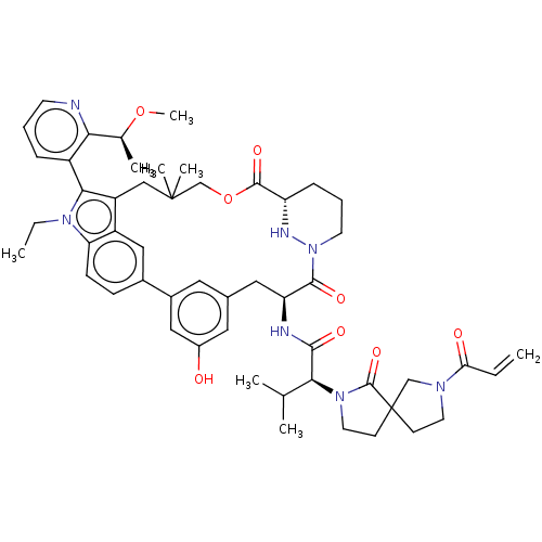 Chemical structure of BindingDB Monomer ID 591617