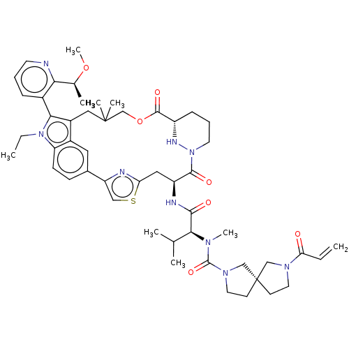 Chemical structure of BindingDB Monomer ID 591688