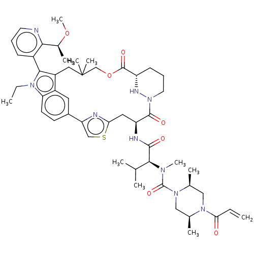 Chemical structure of BindingDB Monomer ID 591706