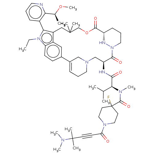 Chemical structure of BindingDB Monomer ID 591911
