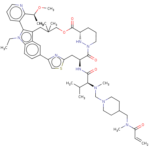 Chemical structure of BindingDB Monomer ID 591949