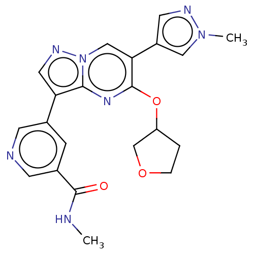 Chemical structure of BindingDB Monomer ID 592064