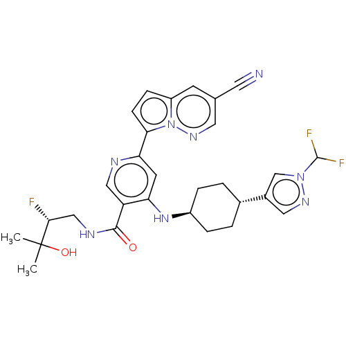Chemical structure of BindingDB Monomer ID 592222