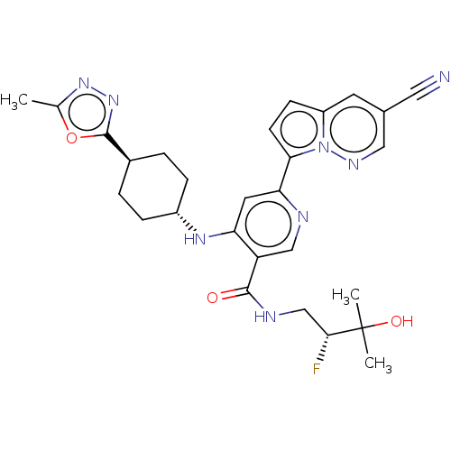 Chemical structure of BindingDB Monomer ID 592260