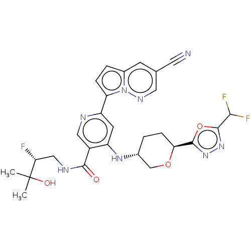Chemical structure of BindingDB Monomer ID 592284