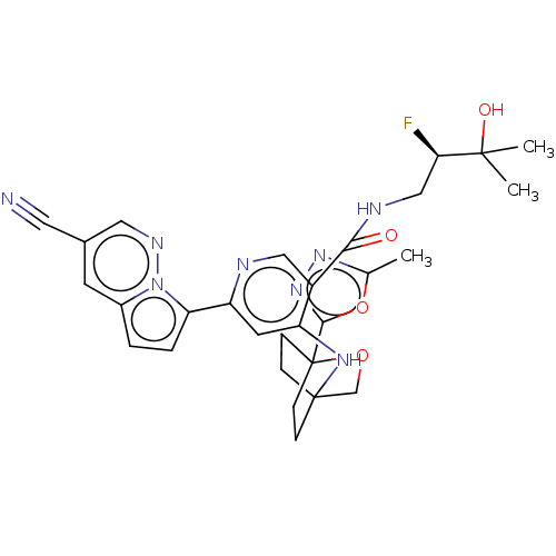 Chemical structure of BindingDB Monomer ID 592285