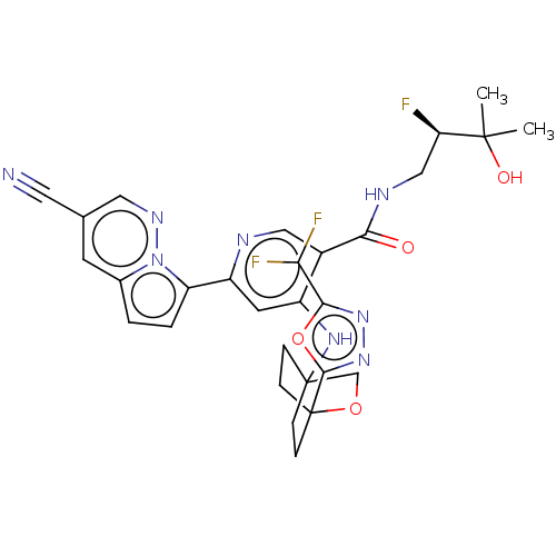 Chemical structure of BindingDB Monomer ID 592286