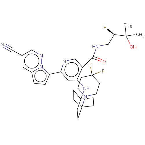 Chemical structure of BindingDB Monomer ID 592289