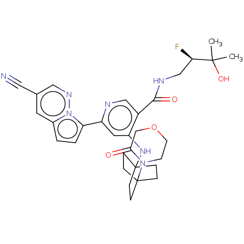 Chemical structure of BindingDB Monomer ID 592290