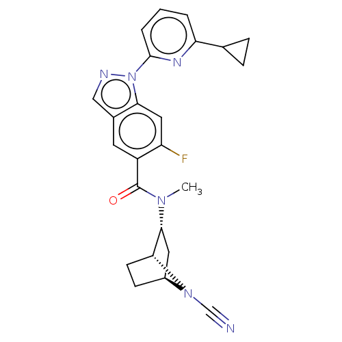 Chemical structure of BindingDB Monomer ID 592742