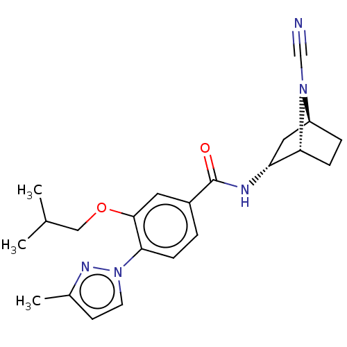 Chemical structure of BindingDB Monomer ID 592968