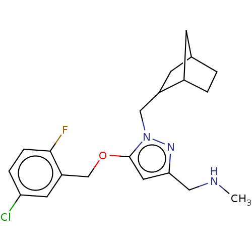 Chemical structure of BindingDB Monomer ID 592981