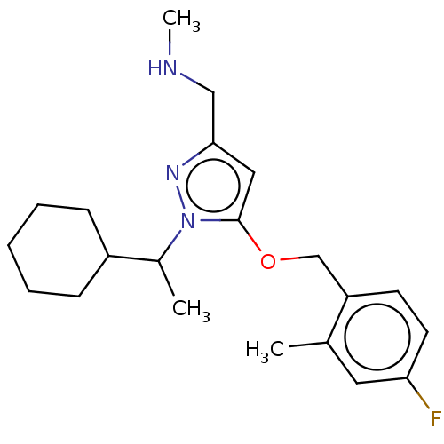 Chemical structure of BindingDB Monomer ID 593017