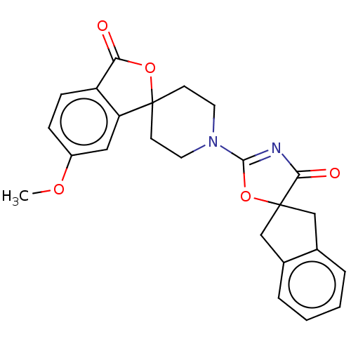Chemical structure of BindingDB Monomer ID 593615