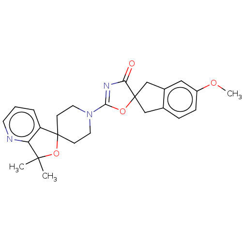 Chemical structure of BindingDB Monomer ID 593645