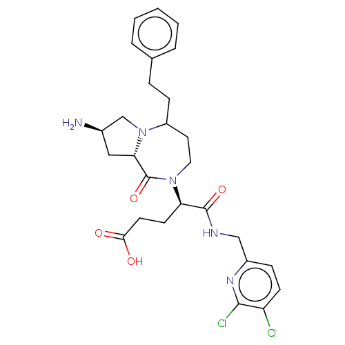 Chemical structure of BindingDB Monomer ID 594046