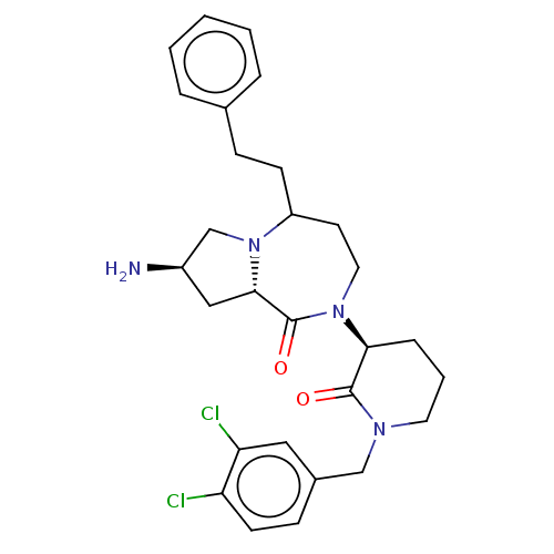 Chemical structure of BindingDB Monomer ID 594055