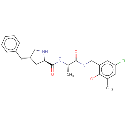 Chemical structure of BindingDB Monomer ID 595219