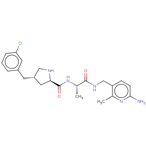 Chemical structure of BindingDB Monomer ID 595240