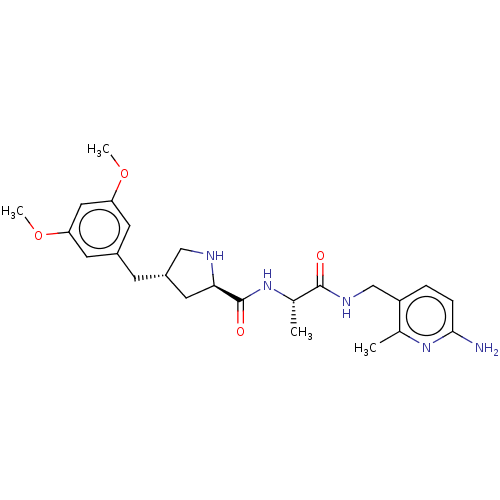Chemical structure of BindingDB Monomer ID 595319