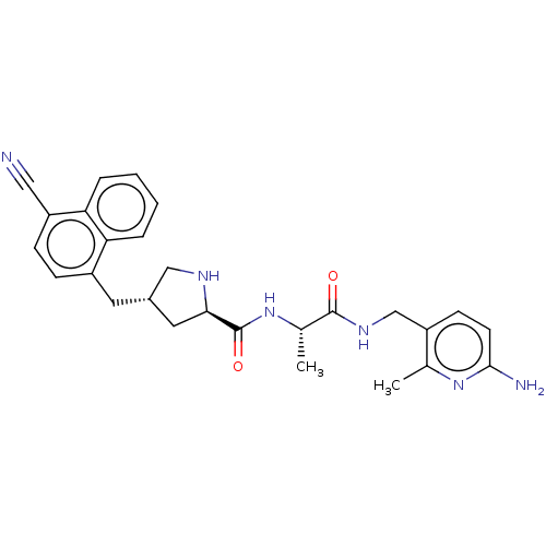 Chemical structure of BindingDB Monomer ID 595343