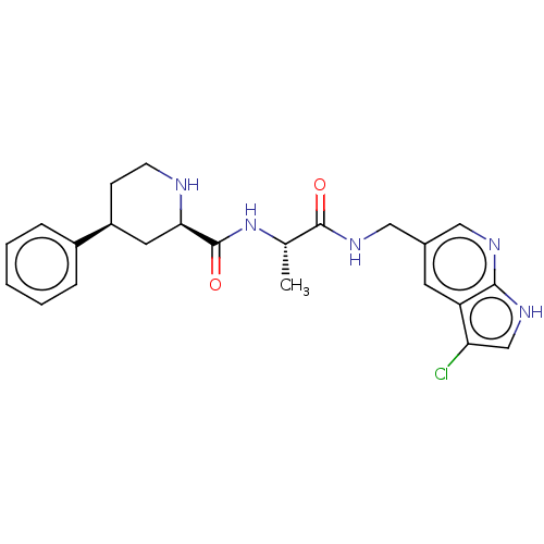 Chemical structure of BindingDB Monomer ID 595345