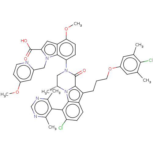Chemical structure of BindingDB Monomer ID 596879
