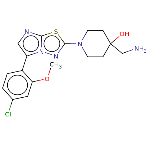 Chemical structure of BindingDB Monomer ID 597554