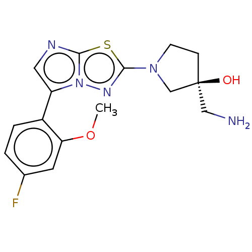 Chemical structure of BindingDB Monomer ID 597557