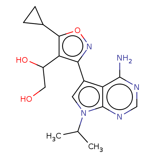 Chemical structure of BindingDB Monomer ID 597675