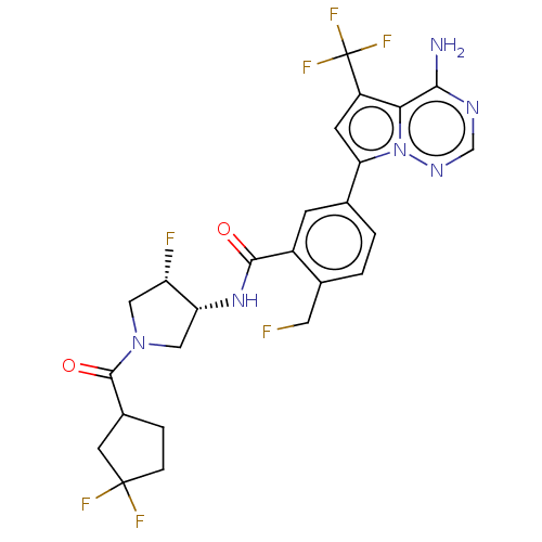 Chemical structure of BindingDB Monomer ID 599722