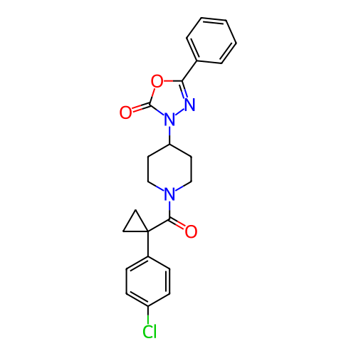 Chemical structure of BindingDB Monomer ID 61592