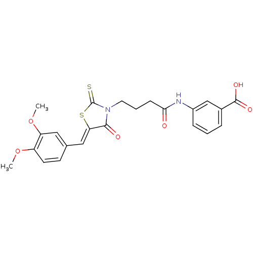 Chemical structure of BindingDB Monomer ID 61654