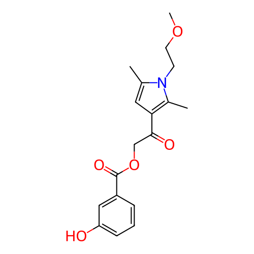 Chemical structure of BindingDB Monomer ID 62281
