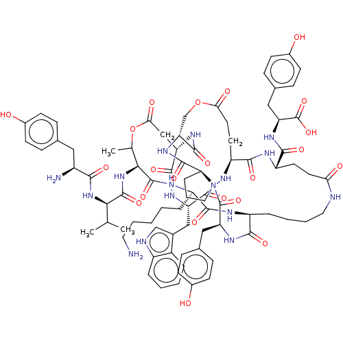 Chemical structure of BindingDB Monomer ID 65488