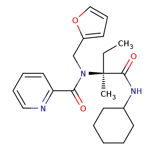 Chemical structure of BindingDB Monomer ID 65814