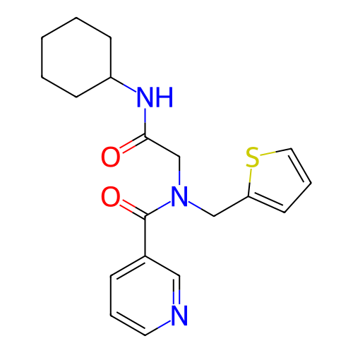 Chemical structure of BindingDB Monomer ID 65834
