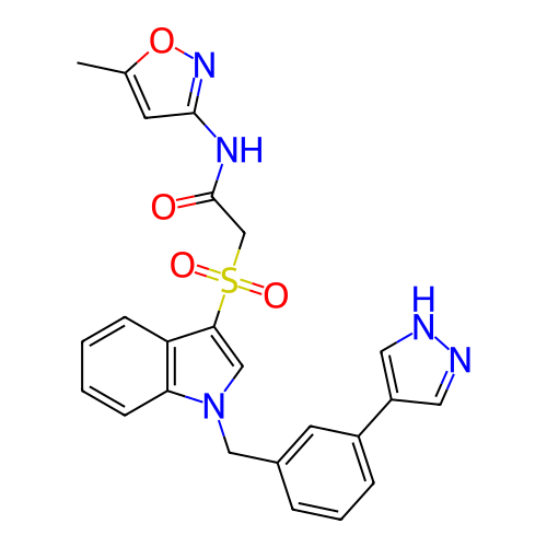 Chemical structure of BindingDB Monomer ID 65909