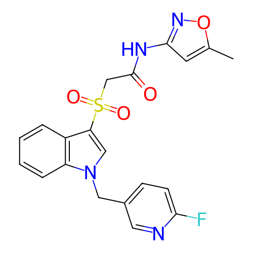Chemical structure of BindingDB Monomer ID 65910