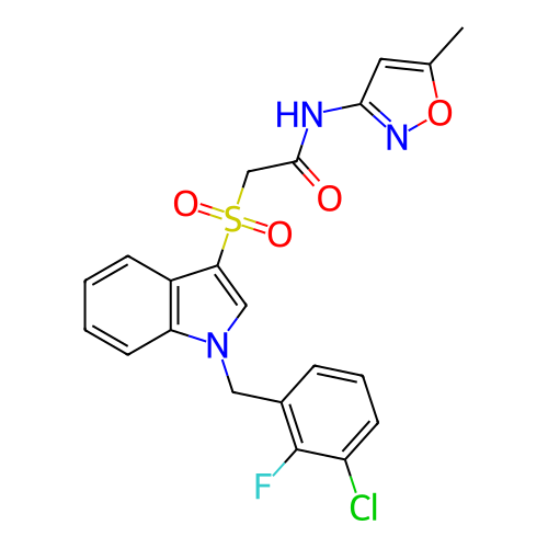 Chemical structure of BindingDB Monomer ID 65911