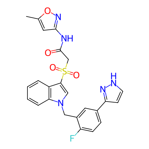 Chemical structure of BindingDB Monomer ID 65921