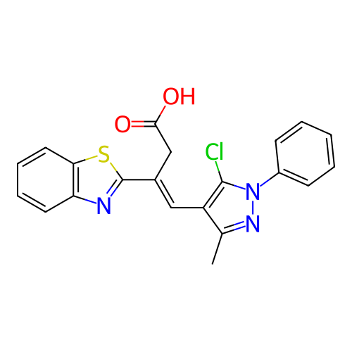 Chemical structure of BindingDB Monomer ID 66111