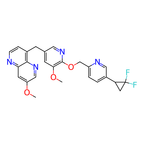 Chemical structure of BindingDB Monomer ID 66972