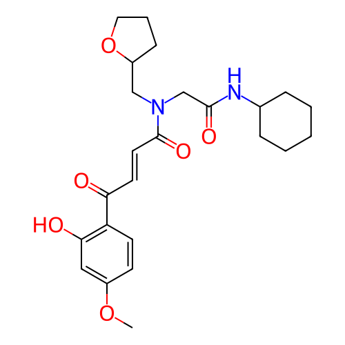 Chemical structure of BindingDB Monomer ID 67258