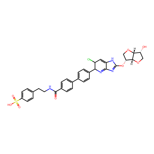Chemical structure of BindingDB Monomer ID 67542