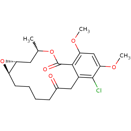 Chemical structure of BindingDB Monomer ID 68254