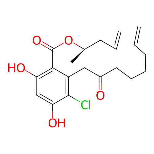 Chemical structure of BindingDB Monomer ID 68258