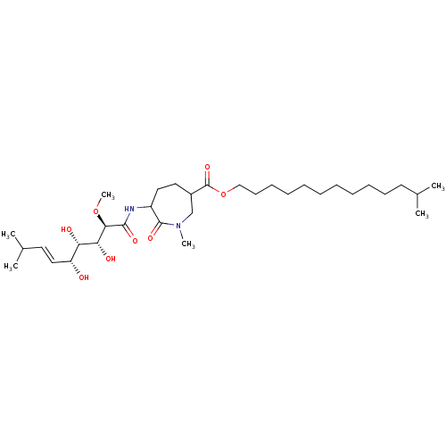 Chemical structure of BindingDB Monomer ID 68285