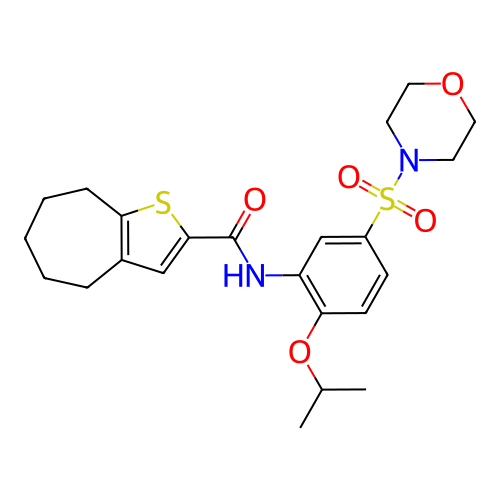 Chemical structure of BindingDB Monomer ID 68300
