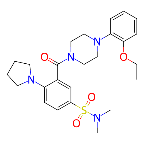 Chemical structure of BindingDB Monomer ID 68320